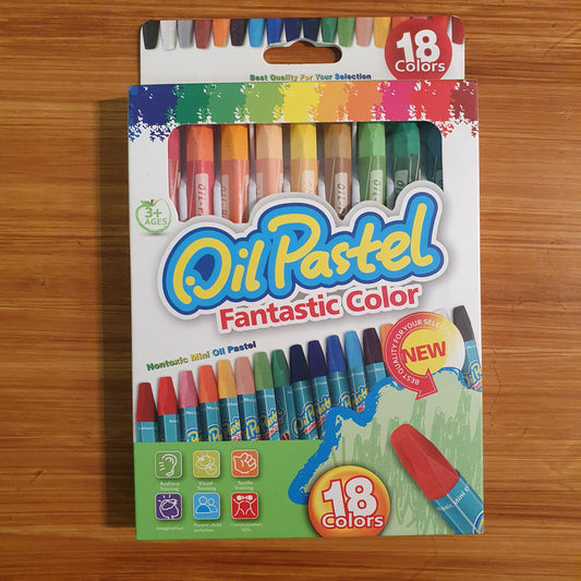 Oil  Pastel 18 Colors