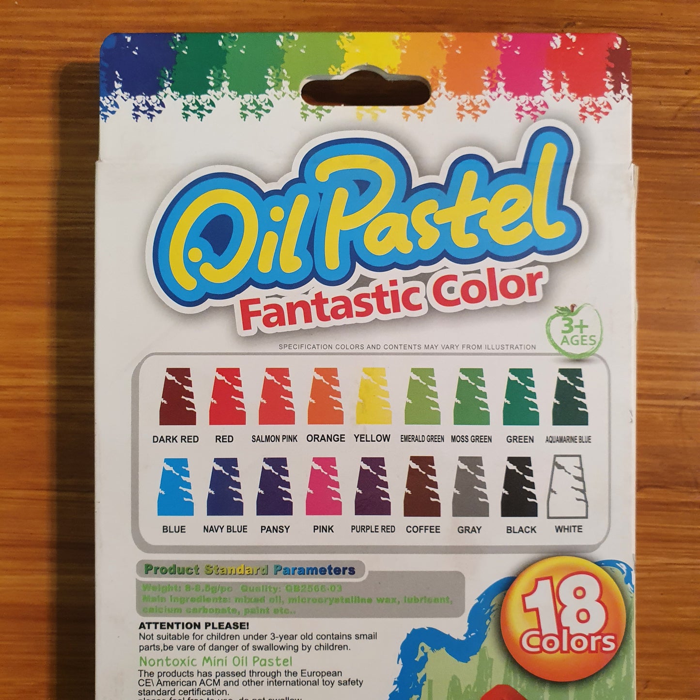 Oil  Pastel 18 Colors
