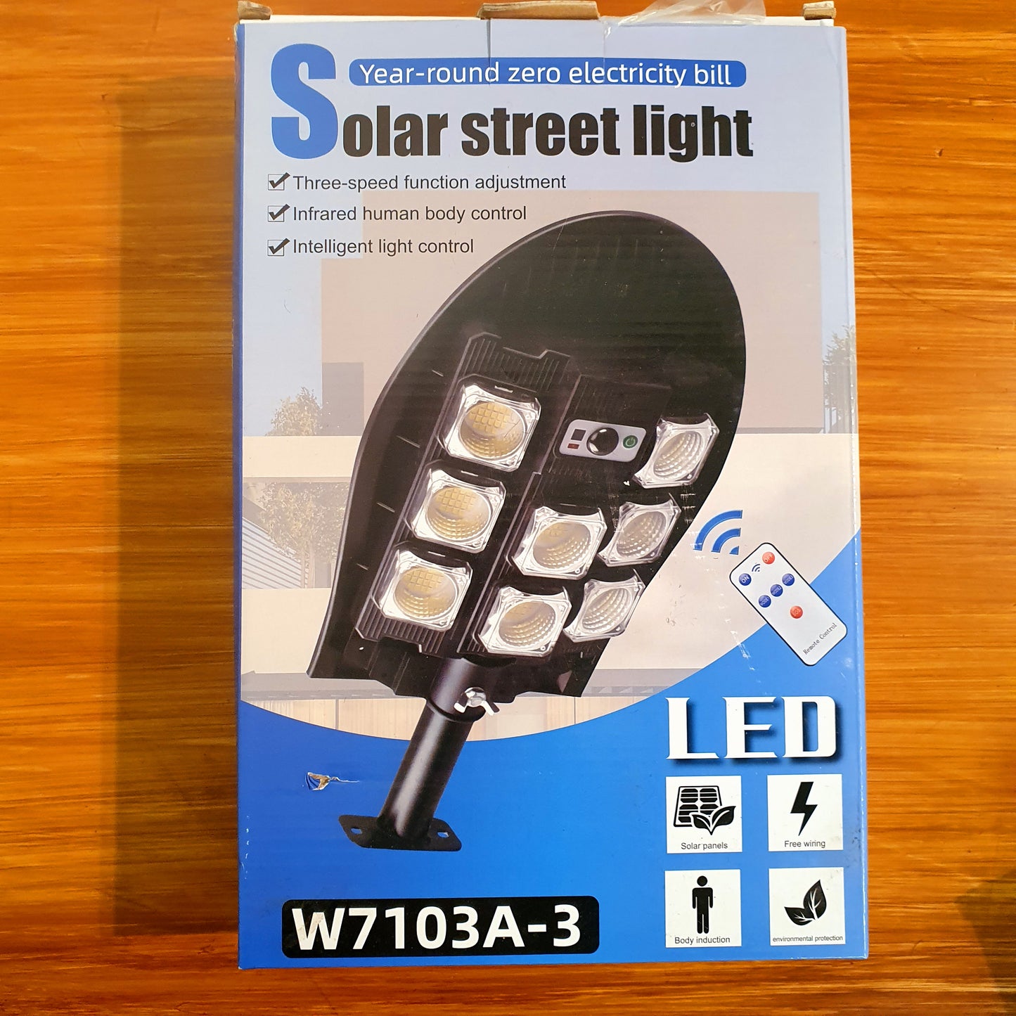 big solar street light