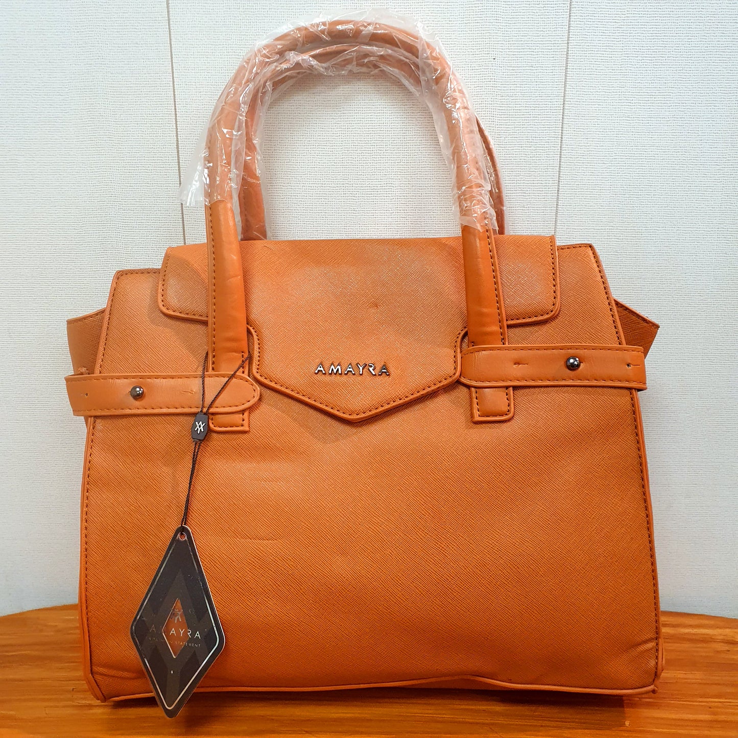 Aymara Ladies Hard Leather Bag