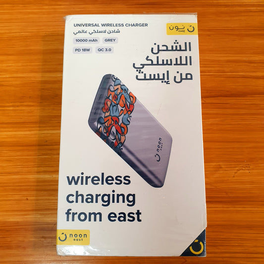 Power Bank Branded Fast Wireless Charging NOON