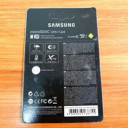 Samsung 128 GB Micro SD card for 4k Videos