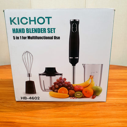 Kichot Hand Blender Chopper Mixer Set