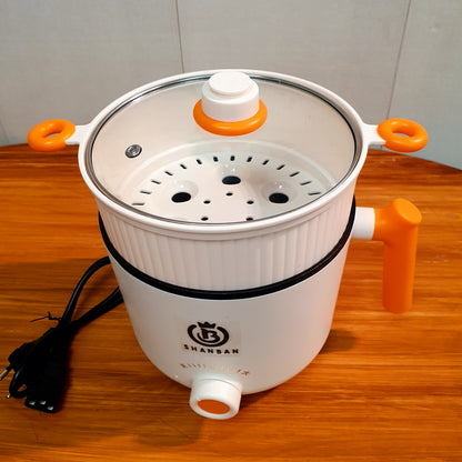 Electric cooker with steam option