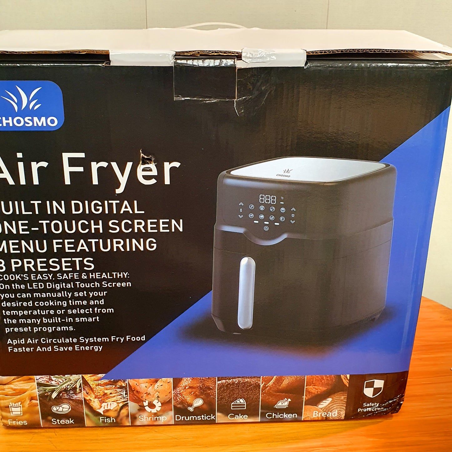 Air Fryer digital one touch Screen 2024 design