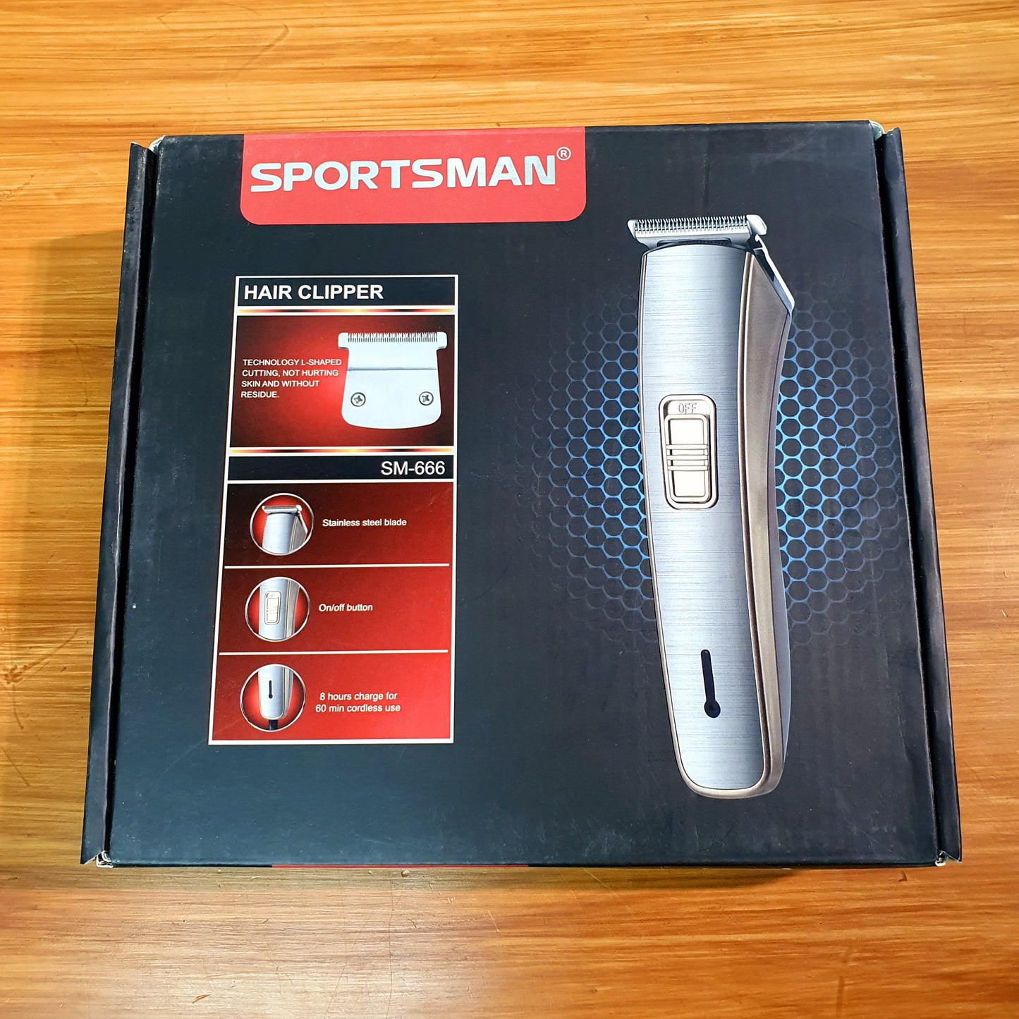 Sportsman rechargeable trimmer
