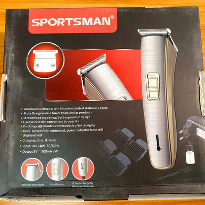 Sportsman rechargeable trimmer