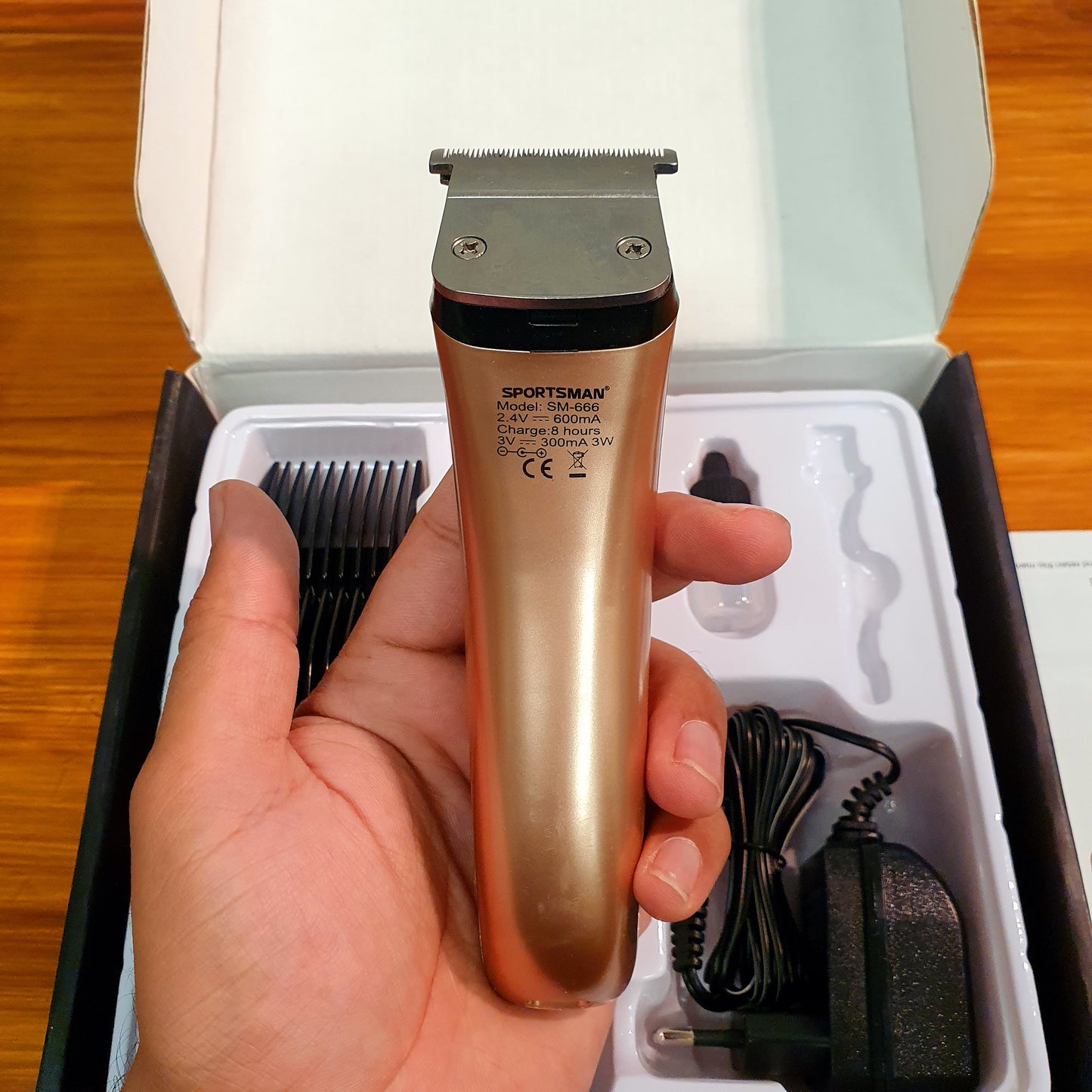 Sportsman rechargeable trimmer