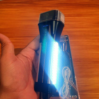 Solar Chargeable Flashlight 3 in 1