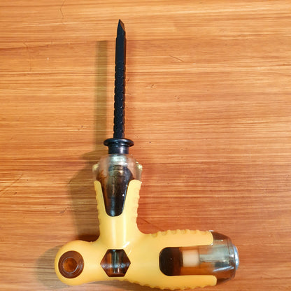 Screw Driver with multi interchangable head