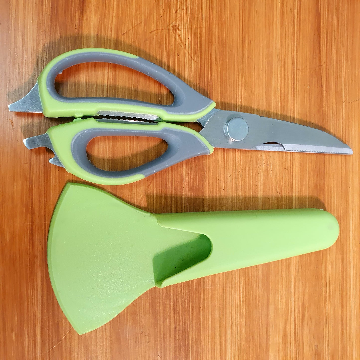 Scissor with magnetic stand