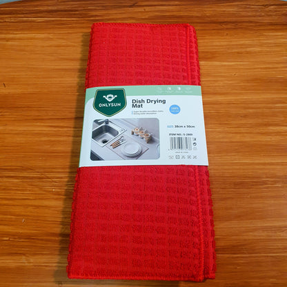 Dish and  cutlery drying mat