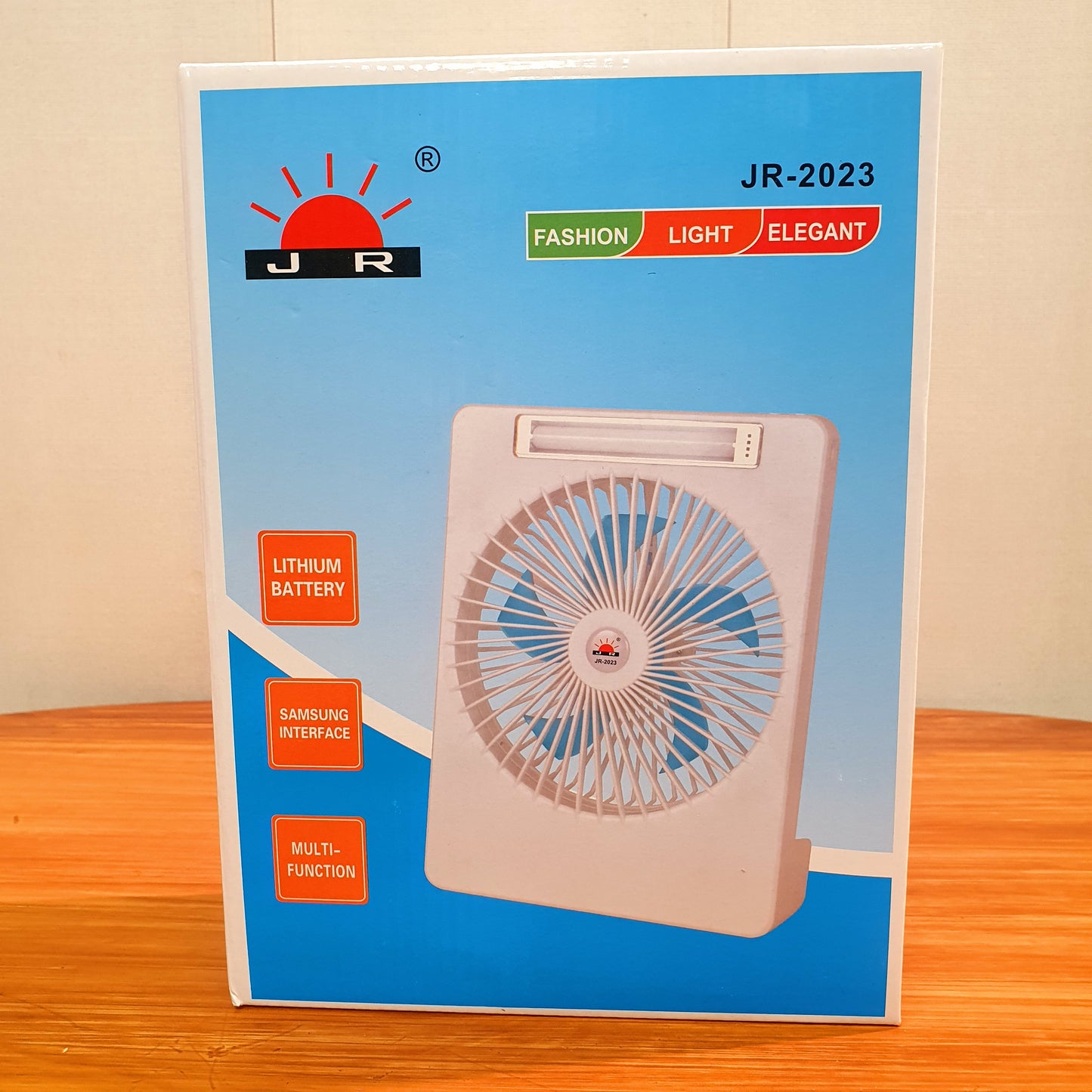 Rechargeable Fan + Light