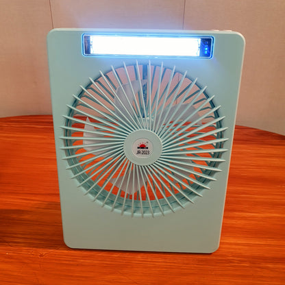 Rechargeable Fan + Light
