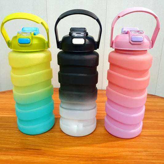 Water bottle 3 in 1 multi color