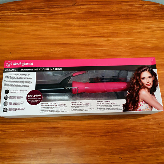 Ceramic Curling Iron Rod Westinghouse Brand