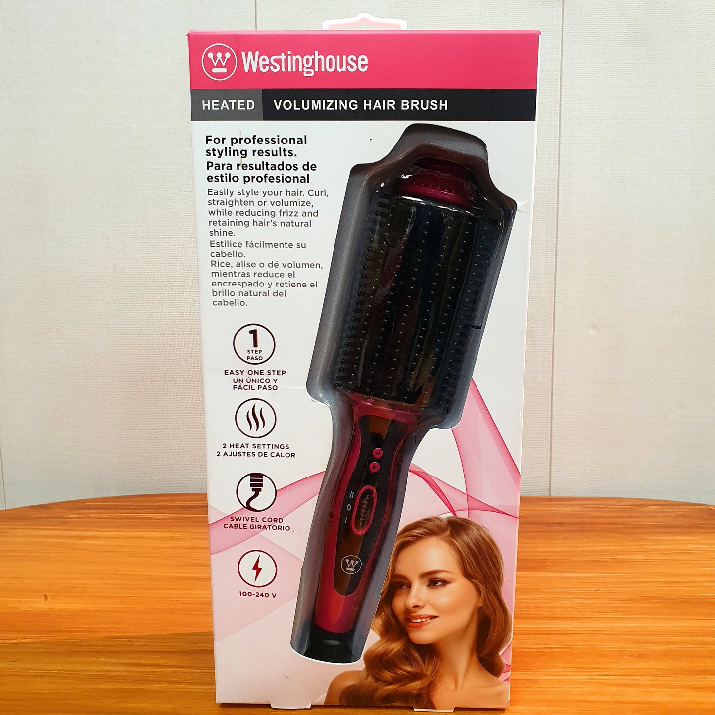 Westinghouse Volumizing Hair Brush Heated