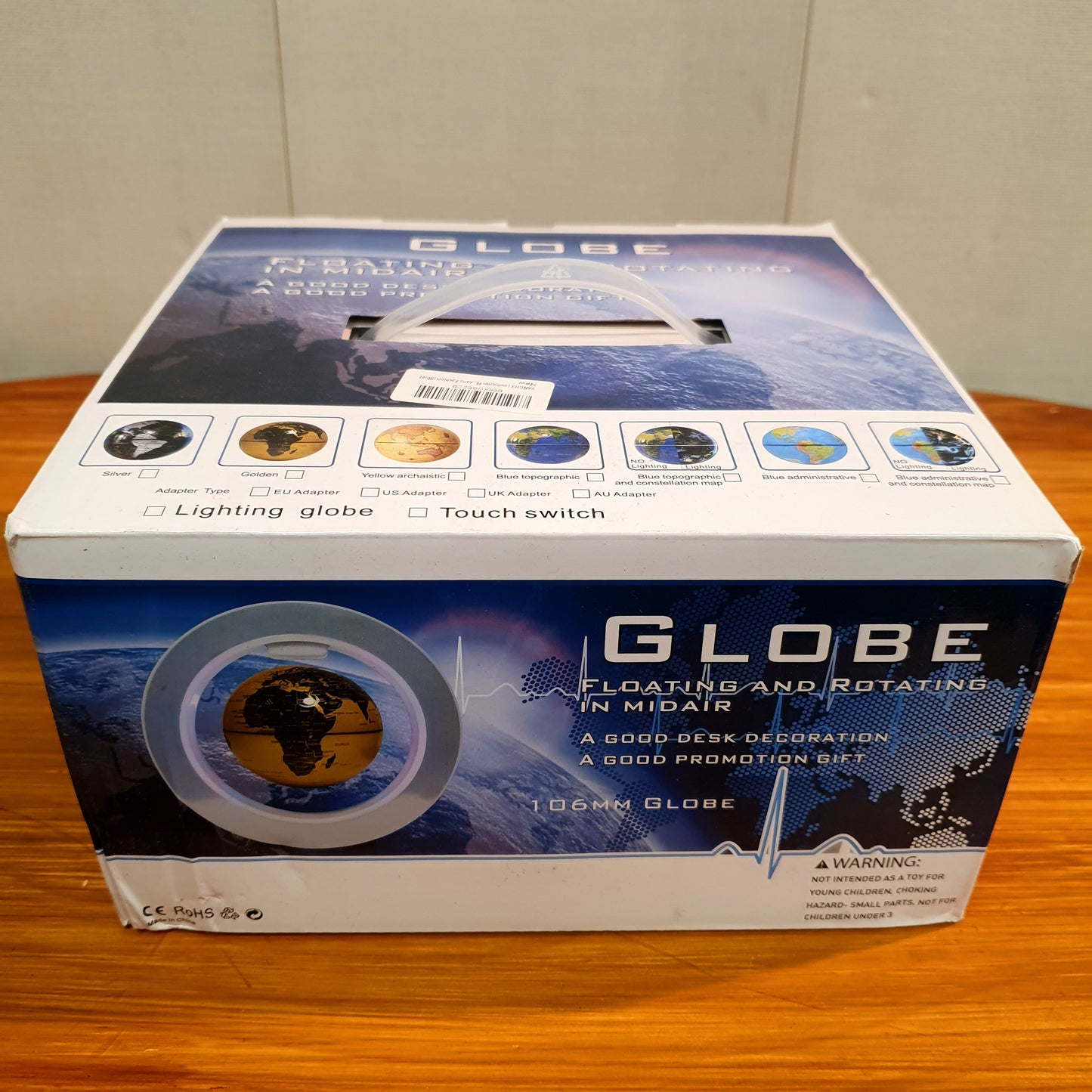 Floating Globe Lamp