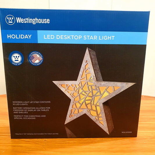 Wooden Star Light