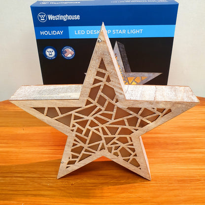 Wooden Star Light