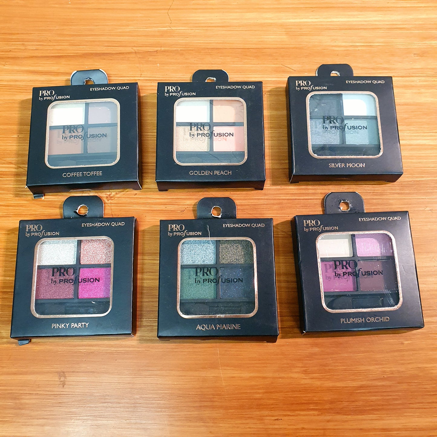 Profusion eyeshadow quad pallet