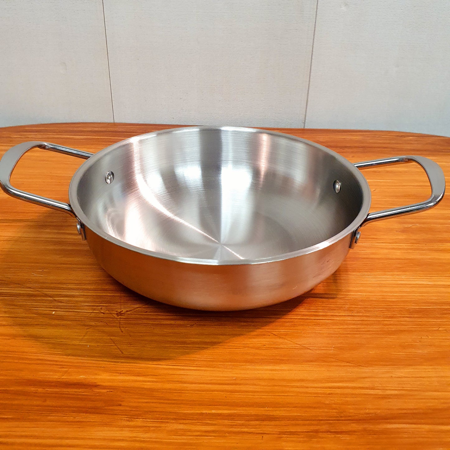 Full steel karahi 20 cm