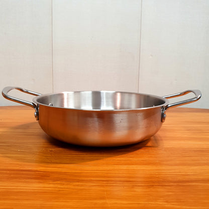 Full steel karahi 20 cm