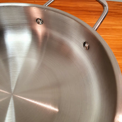 Full steel karahi 20 cm