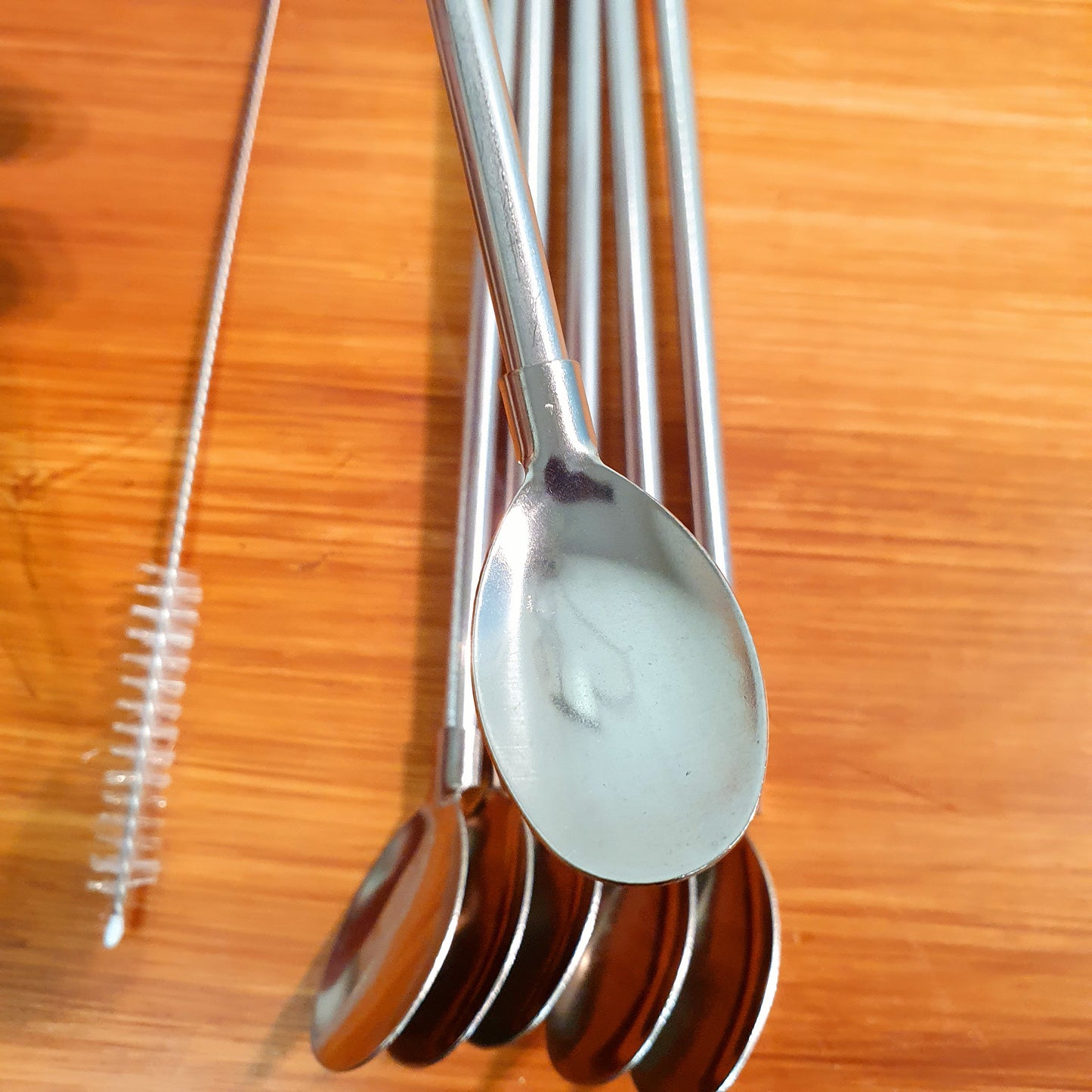 Straw spoon pack of 6