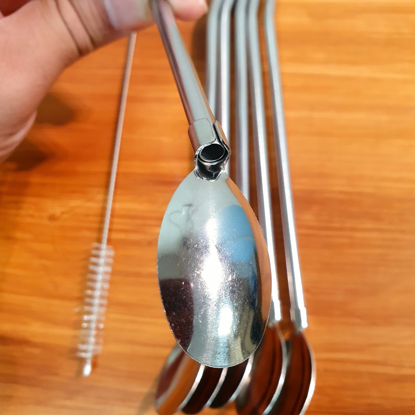 Straw spoon pack of 6