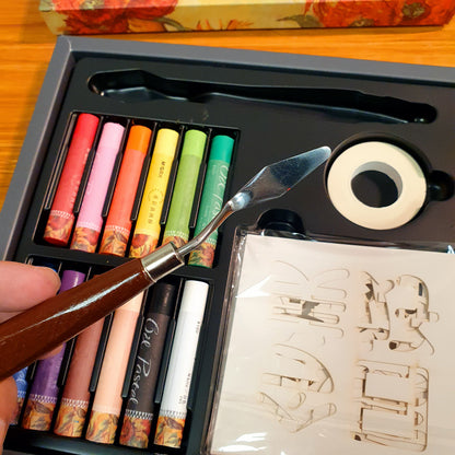 Oil pastel set