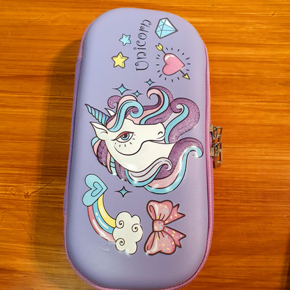Geometry pouch for boys and girls