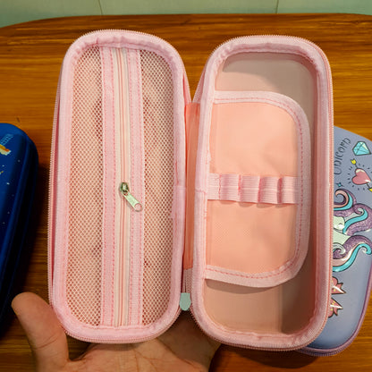 Geometry pouch for boys and girls