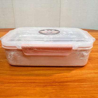 Lunch box with stainless steel inner