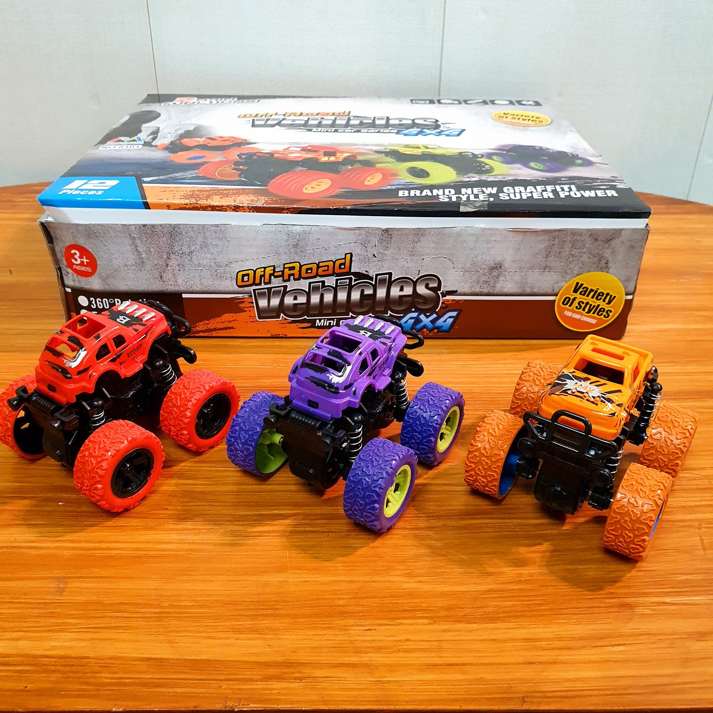 Kids friction 4 wheelar car toy