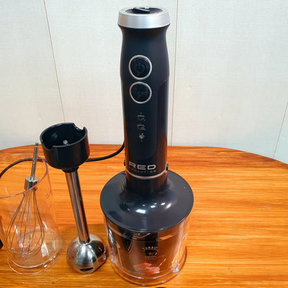 Red Revolution 4 in 1 Chopper Blender Mixer Set