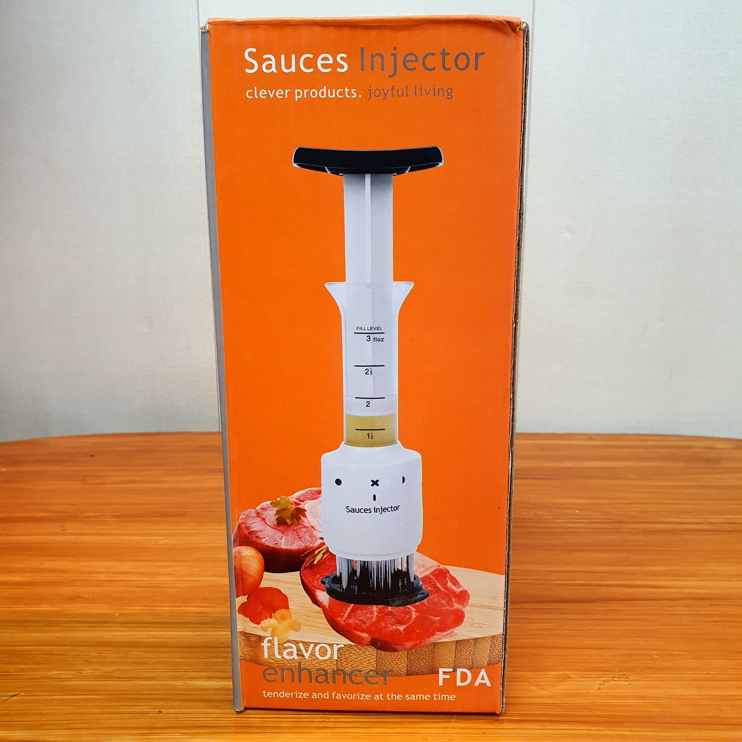 Meat Tenderizer and Marinade Flavor Sauce Injector