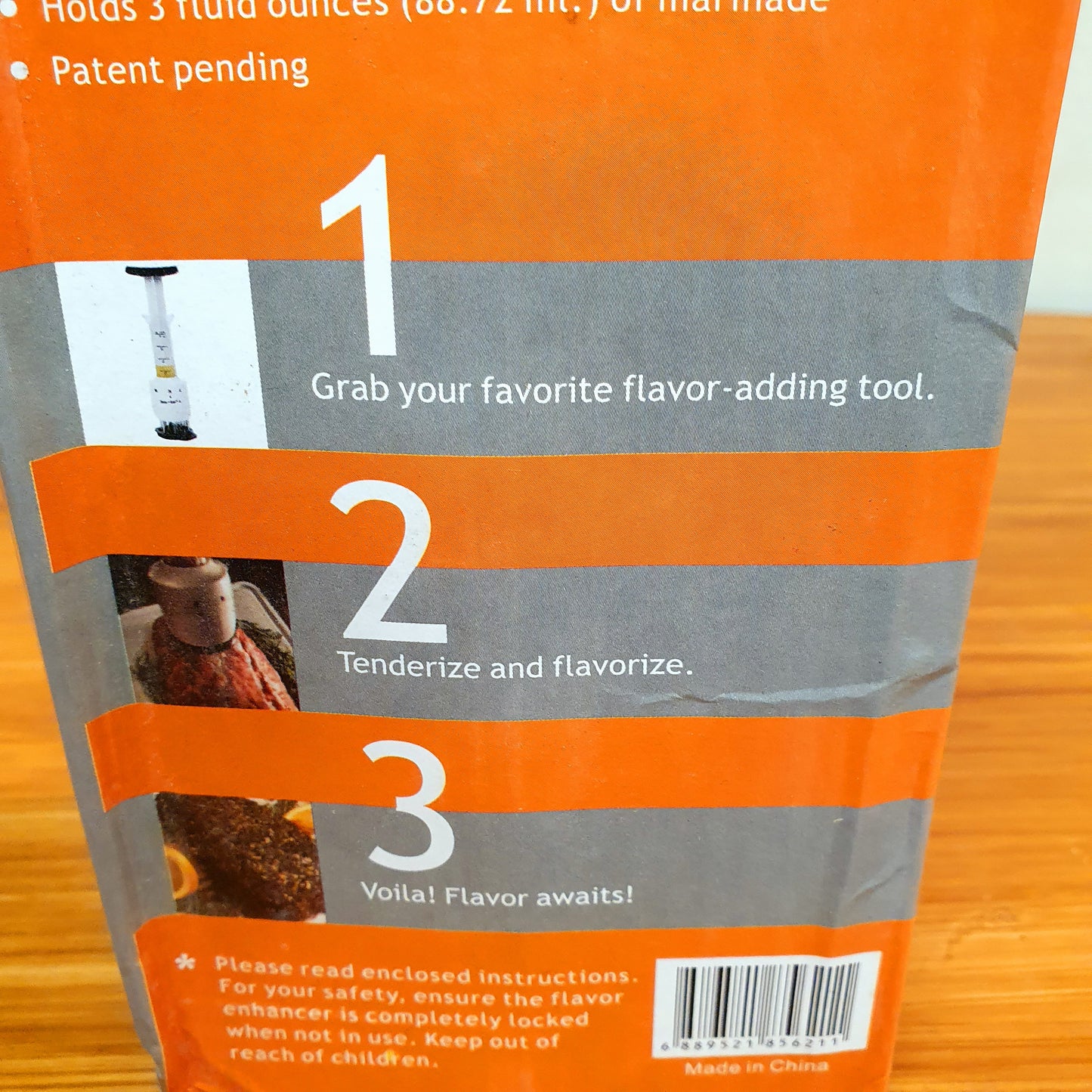 Meat Tenderizer and Marinade Flavor Sauce Injector