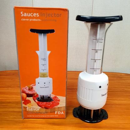 Meat Tenderizer and Marinade Flavor Sauce Injector