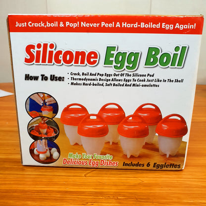 Silicone Egg Boil Set of 6