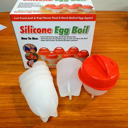 Silicone Egg Boil Set of 6