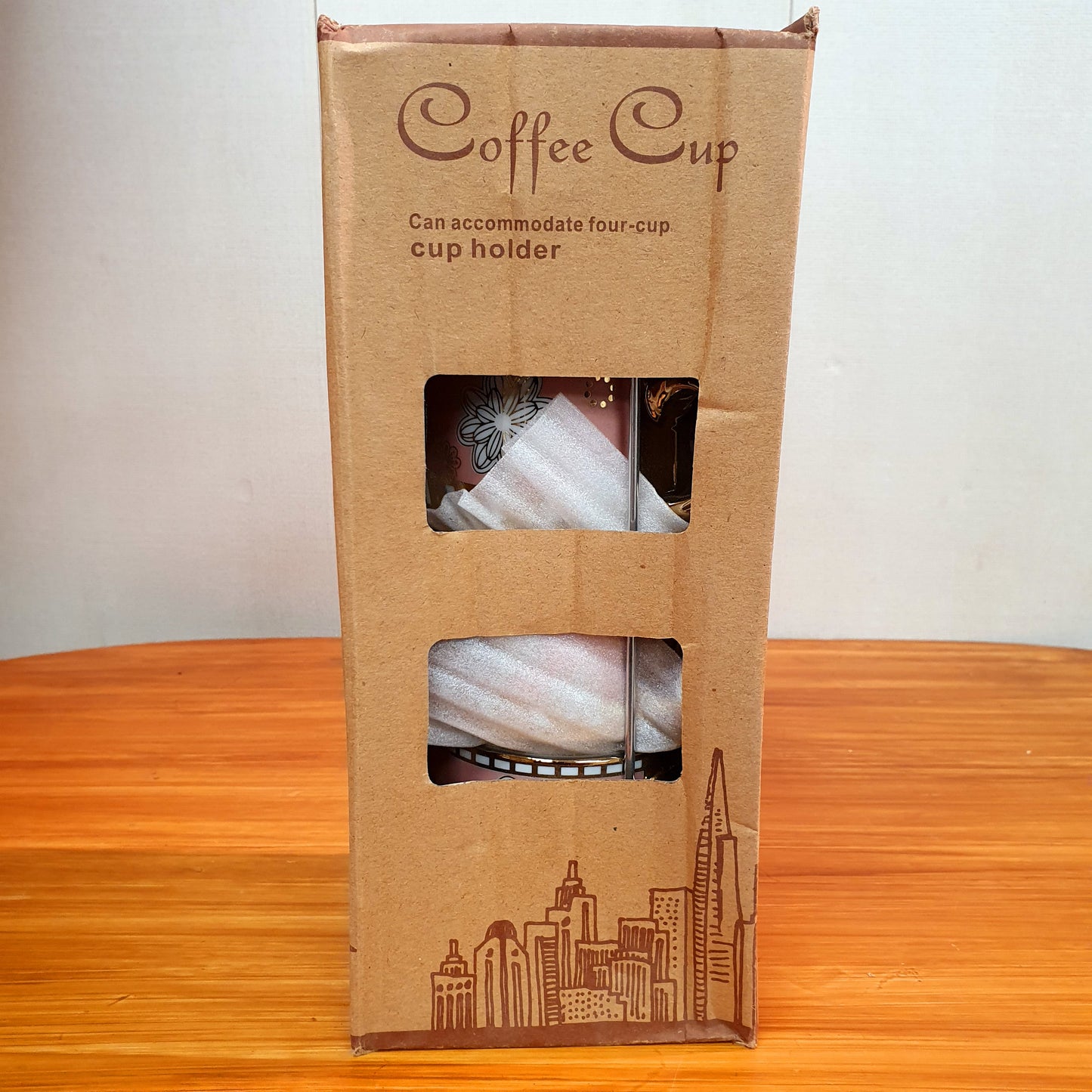 4 pcs Coffee Cup With Holder