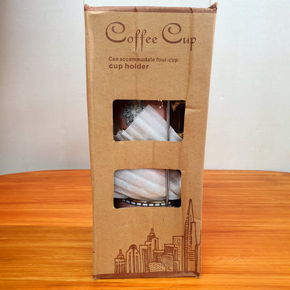 4 pcs Coffee Cup With Holder