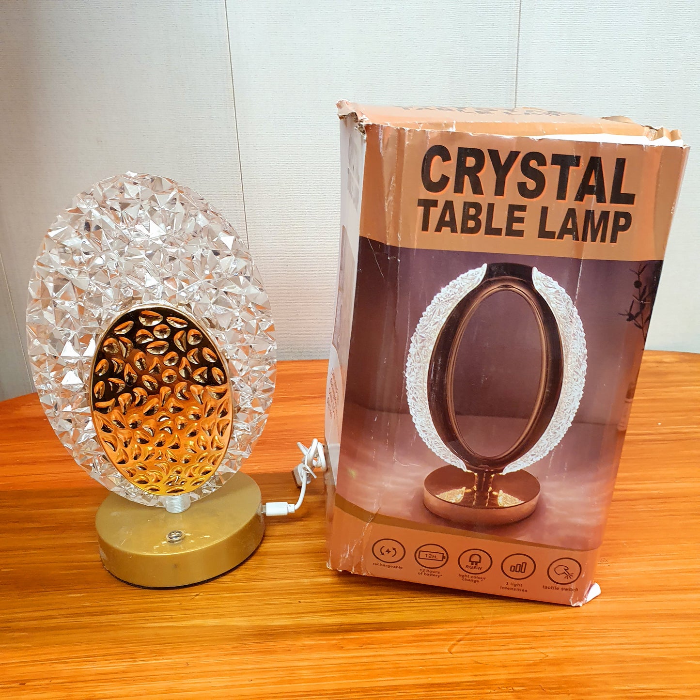 Crystal Table Lamp