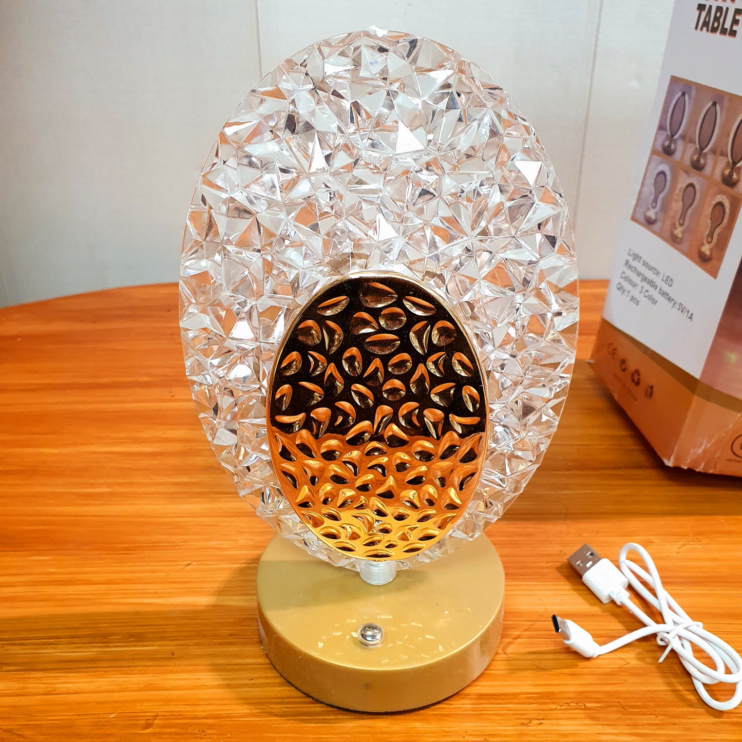 Crystal Table Lamp