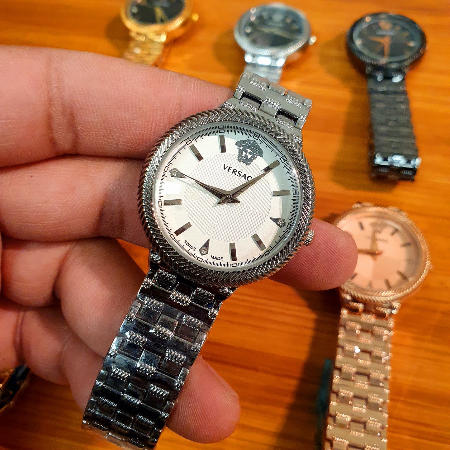 Versace metal Watch for Ladies