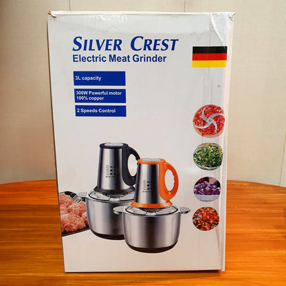 Silver Crest Electric Meat Grinder 3 litre