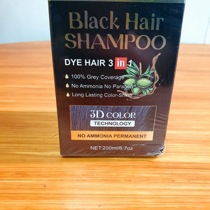 Chirs's Black and Dark Brown Color Shampoo
