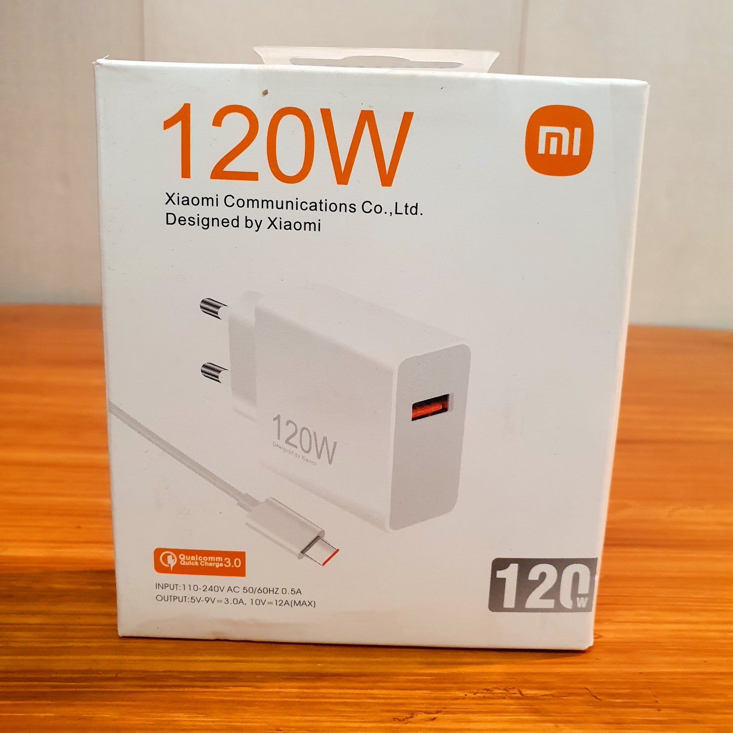 MI 120W Charger With Cable