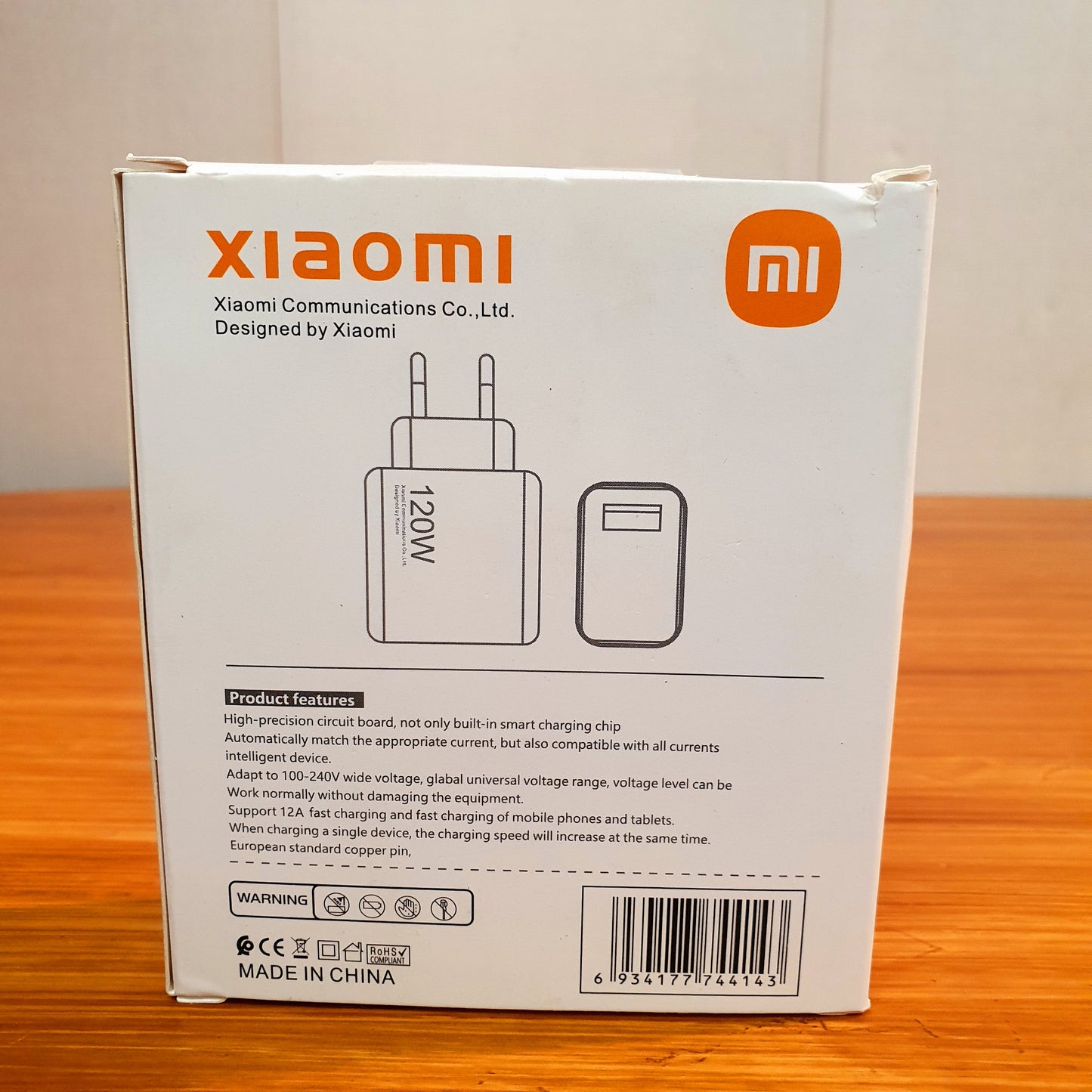MI 120W Charger With Cable